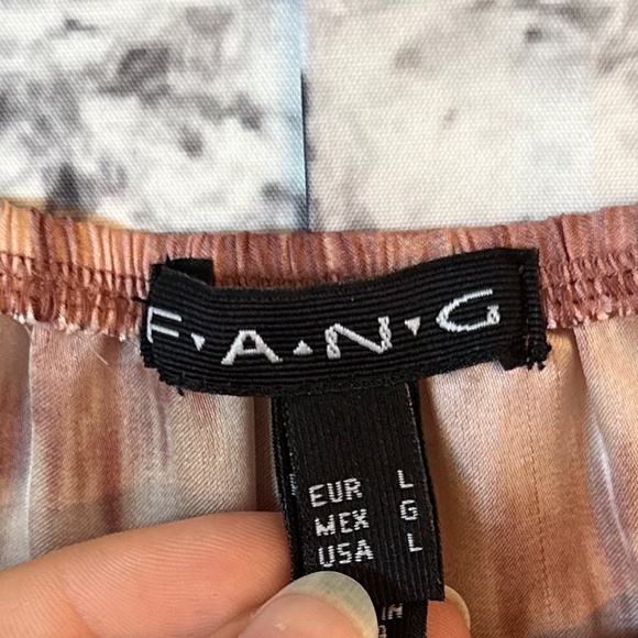 FANG Multi Colored Adjustable Strap tank Size L - Picture 6 of 7